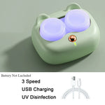 Portable Ultrasonic Contact Lens Cleaner