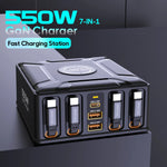 Retractable Multi-Device Charging Station