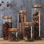 Glass Airtight Kitchen Storage Jar