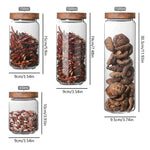 Glass Airtight Kitchen Storage Jar