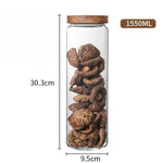 Glass Airtight Kitchen Storage Jar