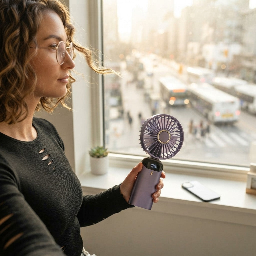 Portable Foldable Handheld Mini Fan