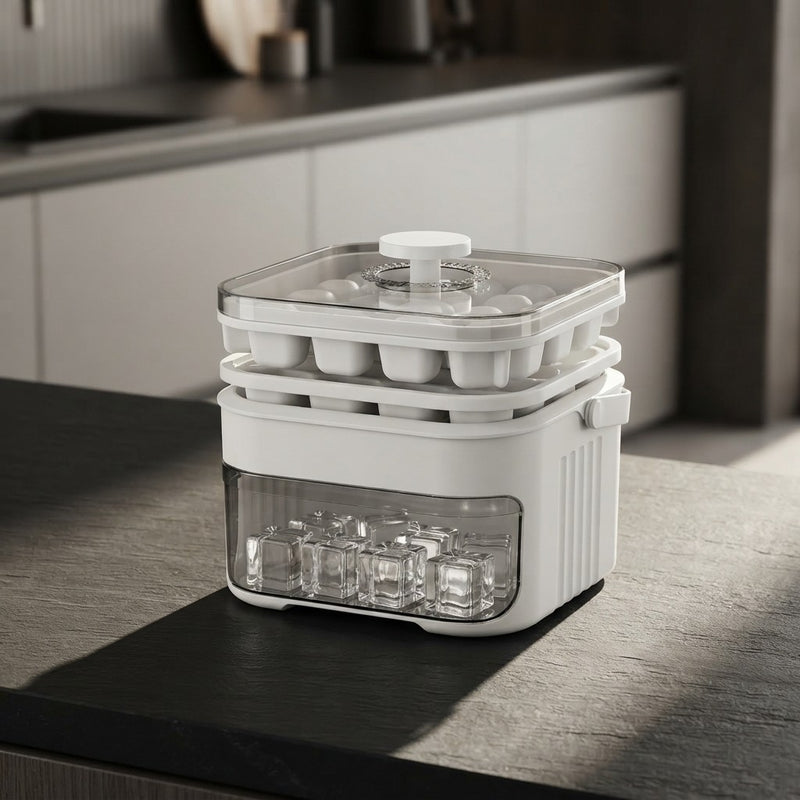 Double Layer Ice Cube Maker
