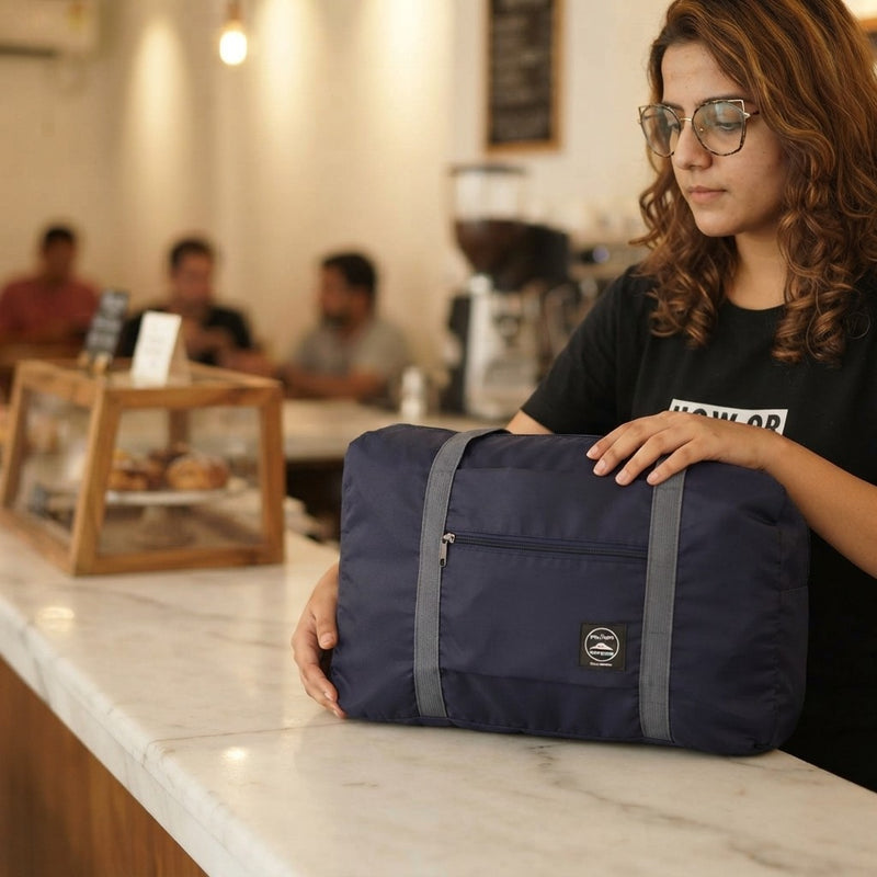 Foldable Nylon Travel Duffel Bag