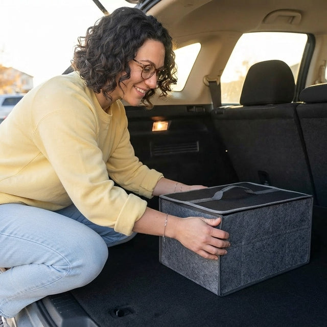 Felt Car Trunk Organizer