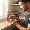 Glass Airtight Kitchen Storage Jar